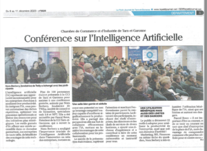 Lire la suite à propos de l’article Conférence sur L’Intelligence Artificielle