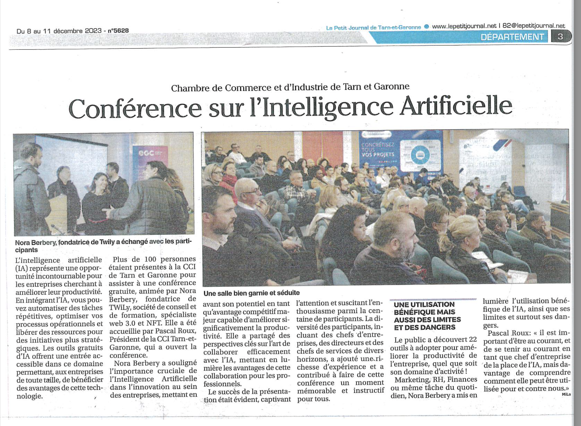 You are currently viewing Conférence sur L’Intelligence Artificielle